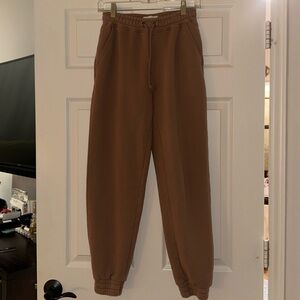 Abercrombie & Fitch Soft A&F Collection Women’s Joggers Size XS Tan
